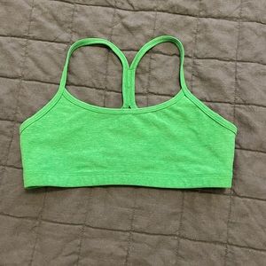 Beyond Yoga Neon Green Sports Bra